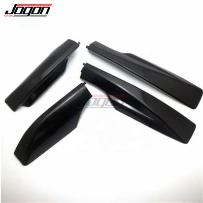 China 2006-2012 Black Car Accessories Shell For TOYOTA RAV4 XA30 Decoration+Protection 4pcs ABS Roof Rack Rail End Cover Device for sale