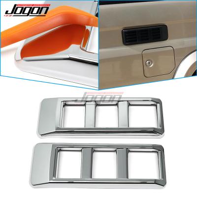 China Luxury Side Body Damper Wing Air Vent Outlet Panel Cover Frame For Toyota Land Cruiser 70 Series LC70 LC71 LC73 LC75 LC76 LC78 for sale