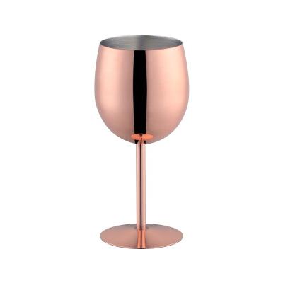 China Amazon Red Tumbler Success 350ml Double Wall Stem Tumbler Copper Tumbler Wine Metal Goblets Eco-friendly Stainless Steel Vacuum Glass for sale