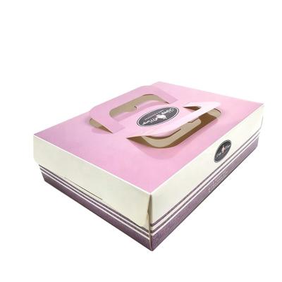 China Hot Sale Recycled Materials For Packaging Boxes 12 x 6 Cake Box for sale