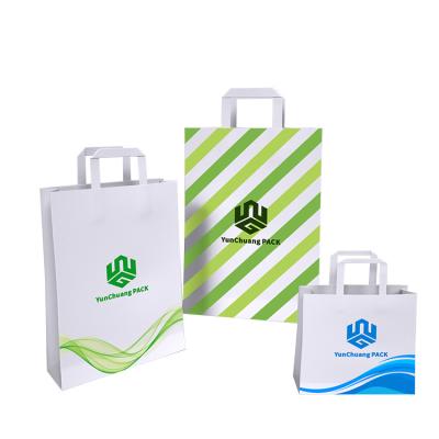 China White Paper Bags China Supplier Recyclable Cardboard Box Packaging Kraft Paper Bags Paper for sale