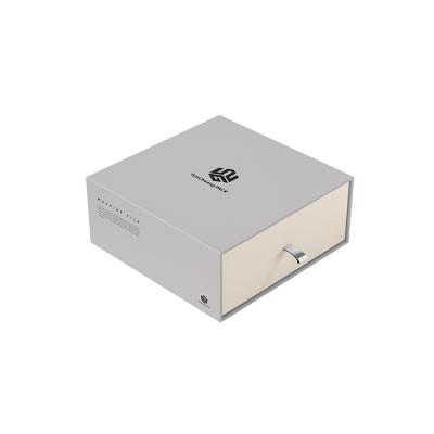 China Recycled Materials Drawer Box Satin Customizable Packaging Drawer Boxes for sale