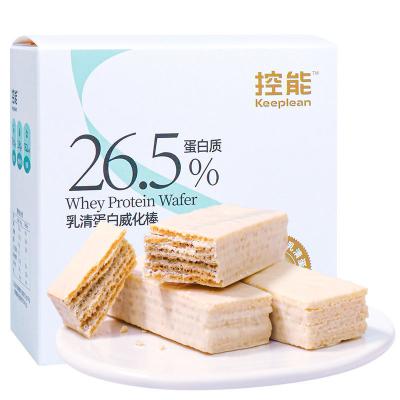 China Low-CARB Control Energy Wafer Bar Protein Bar Energy Whey Protein Powder Saccharin Free Fitness Cookie Filling Replacement Snack for sale