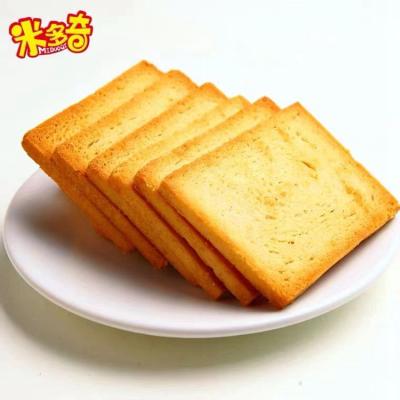 China MidoQi Natural More Flavor Baked Bun Piece Baked Buns Bread Piece Breakfast Food Snack Snacks Dry Healthy Steamed Cookies for sale