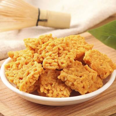 China Wholesale Puffed Crispy Ciweiagan Millet Food Snacks Desktop Normal Crunchy Rice Grain Crispy Biscuit for sale