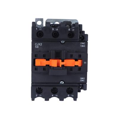 China Original Pole Square Contactor CJX2 220V 380V Turnmooner Circuit Rating Magnetic Type Main Model Voltage Current Phase CJX2-50 for sale