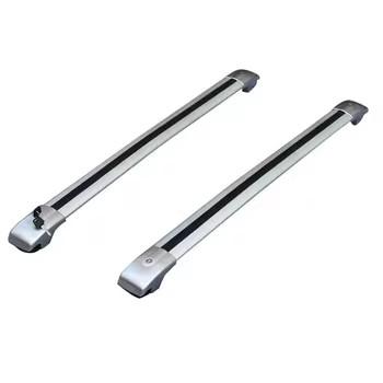 China Sunsing 8186 Aluminum Car Roof Cross Bars Universal Flush Rails 4x4 Accessories 4 Locks Wind Noise Roof Mount Car Rack for sale