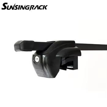 China Sunsing 8114B+B3 Durable steel Car Roof Cross Bars Universal Roof Raised Rails Zinc Plating Double Sides Car Rack for sale