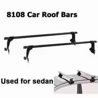 China Sunsing 8108+B1 Aluminum Car Roof Cross Bars Universal Accessories to Flush Rails Big Clamp Open with Roof Mount Rack for sale