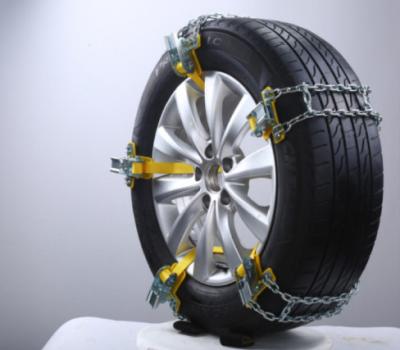 China Universal ensure safety car snow chain for Easy Ski Transportation Te koop