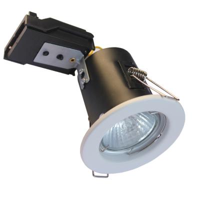 China EUROPEAN GU10 Fire Rated Downlights Fixed / Tilt With LED Bulbs Ceiling Spots for sale