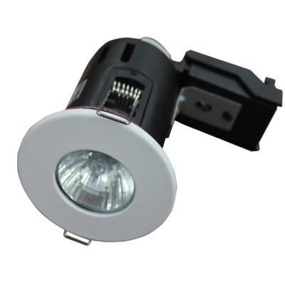 China Downlights 90min fire rated fixed twist&lock gu10 fire rated downlights for sale