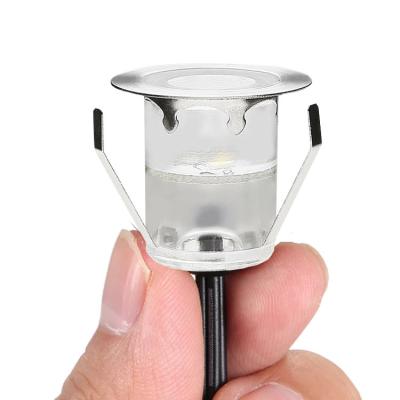 China 10X 0.6w Garden Led Outdoor Landscape Lighting IP67 30mm Full Sealed Stainless Steel +PC Easy Connect Led Deck Light for sale