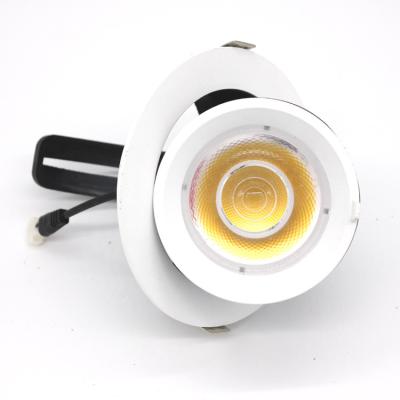 China Adjustable Downlights 30w 2800lm 3000k cob smd downlight cct for sale