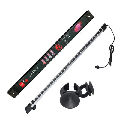 China Aluminum +Glass Indonesia Hot Selling 240 Degree Dragon Fish Lights Waterproof Submersible Light Red Aquarium LED Fish Light for sale