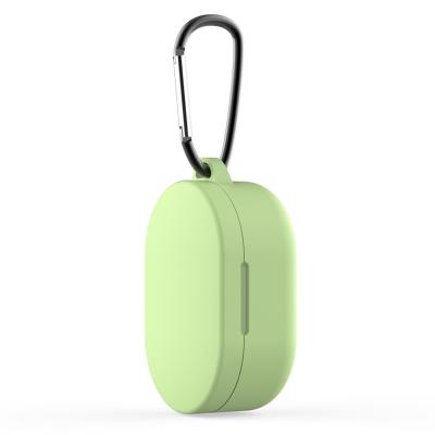 China For Airdots 3 Full 12 Colors Wireless Earphone Protective Case For Xiaomi Redmi Airdots 3 Silicone Clear Case With Hook for sale