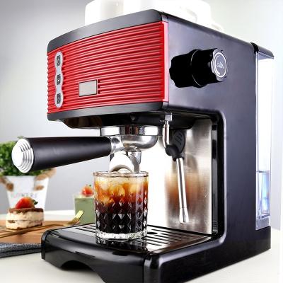 China Hotel Cheap Home Manual Ground Machines Italy Style 15 Bar Custom Espresso Coffee Maker for sale