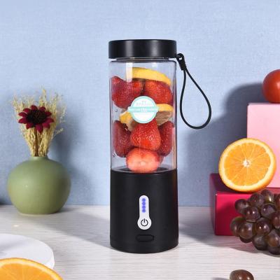 China Hotel Food Grade Automatic Ice Cream Fruit Mini Electric Portable Juicer Total Crusher for sale