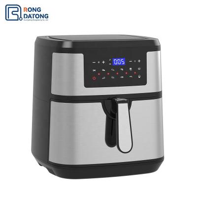 China 2021 New Hotel Design Amazon 5.5L Digital LCD Display Air Fryer for sale