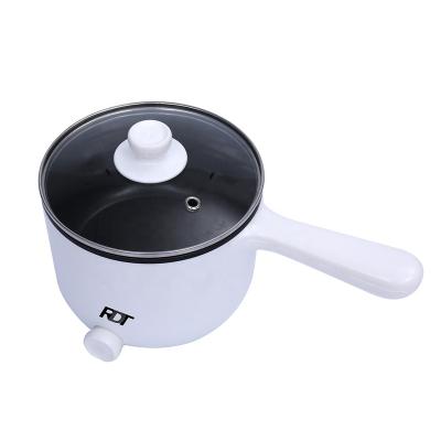 China Hotel Home Appliance Pot 1.2L Non-stick Student Dormitory Mini Electric Skillet for sale