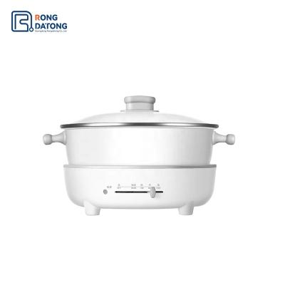 China Hotel China Wholesale Customized White Multifunctional Luxury Electric Cooking Skillet for sale