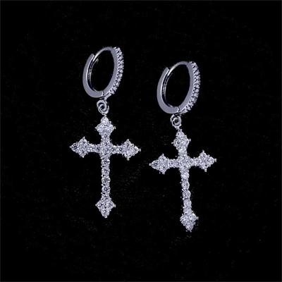 China Wholesale Trendy Fashion 18k Gold Plated Zircon Huggie Circle Snake Stud Earrings For Women Jewelry for sale