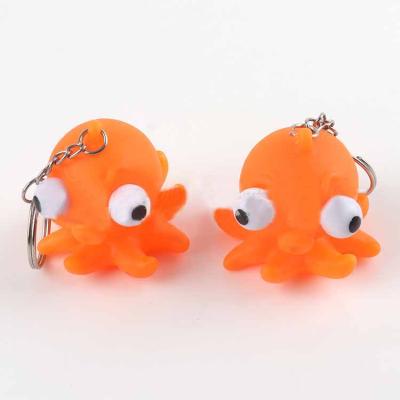 China Zabawka TPR Emotion Cartoon Dinosaur Pinch Music Soft Glue Squeeze Lead Chain Cute Animal Ball Decompress Children's Toys for sale