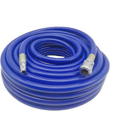 China Durable Most Heavy Duty Blue Industrial High Pressure Flexible Jet Washer Hose Universal for sale