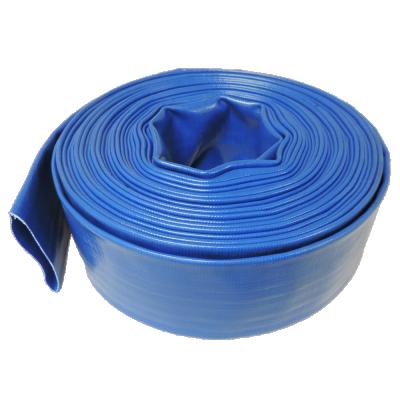 China Flat Irrigation PVC Garden Sprinkler Agricultural Plastic Hose Land Hose for sale