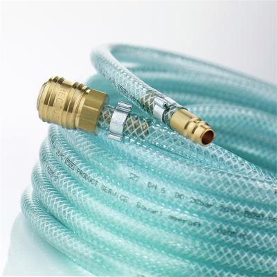 China Hot Selling Polyester Silicone Tubes PVC Pipe PVC Non-toxic Fiber Reinforced Transparent Water Hose for sale