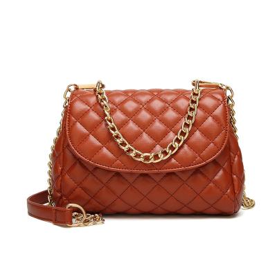 China Fashion Fengan 2021 Hot Seller Designer Lady Cheap Classical Quilted Bags Women Handbags And Purses for sale