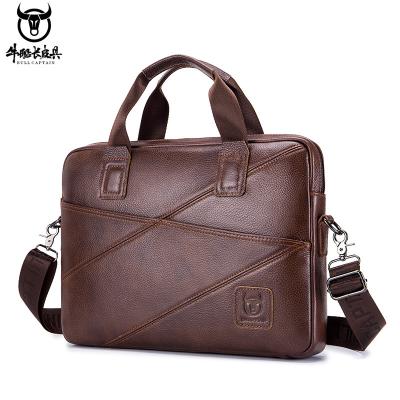 China GENUINE LEATHER Luxury Genuine Leather Briefcase Tote Bag Wholesale Designer Famous Italy Business Briefcase Many Models Men's Business Briefcase For Men for sale