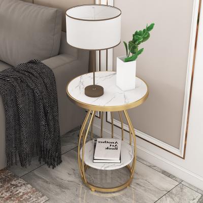 China Simple Modern Round Side Table (Newest Of Coffee Table Others) 2021 Fashion Living Room Furniture Adjustable Lightweight Luxury Creative Table for sale