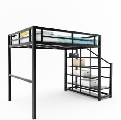 China Loft Bed(Others)Queen King Dorm Adult Student Metal Bed Single Frame Home School Hotel Boarding Adult Bunk Beds for sale