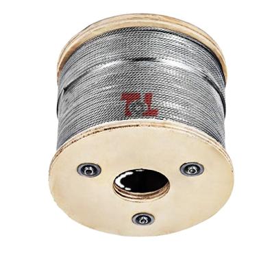 China Non-rotating Architecture 304 Stainless Steel Wire Rope 19x7 12mm for sale