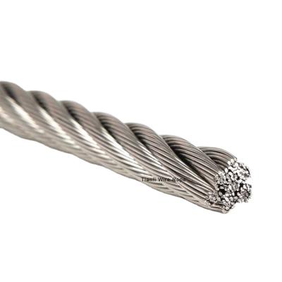 China Architecture Factory Direct Good Quality 304 7x7 3mm Stainless Steel Wire Rope for sale