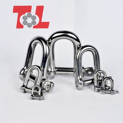 China High quality hardwared heavy industry stainless steel double shackler for sale