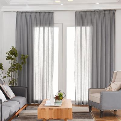 China Good quality luxury curtain fabric living room in china best blackout curtain hardware fabric low price for sale