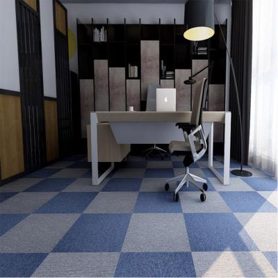 China High Quality Washable Various Color Office Conference Area Nylon Floor Hotel Carpet Tiles 50x50 for sale