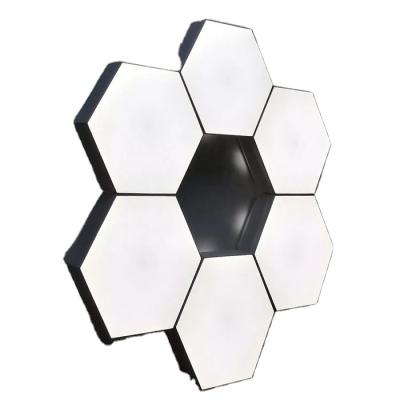 China Modern Remote - Music Sync Color Changing Night Light Game RGB Hexagonal Led Panels Light for sale