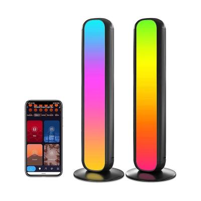 China New Modern App Remote Control Gaming Lights Cylinder TV Light Guide Rhythm Lamp Ambient Bar for sale