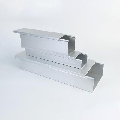 China Indoor / Outdoor Aluminum Cable Tray 0.7-3.0umfor Neat And Tidy Cable Management Solutions for sale