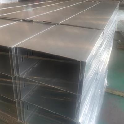 China Wall Mounted Aluminium Cable Tray With Fire Resistance Protection Capability for sale