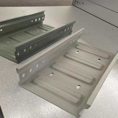China 3m 6m Length Molded Reinforced Metal Cable Tray For Wall Mounted Or Hanging Type Mounted Installation for sale
