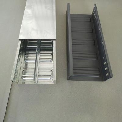 China Fire Resistance Class A Molded steel cable tray 50mm 1000mm Height 25mm 150mm for sale