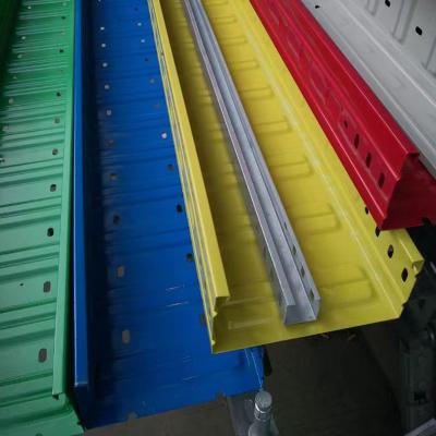China Height 25mm 150mm Molded Cable Tray In Stainless Steel Material And End Caps Accessories for sale