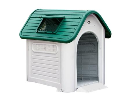 China High Quality PP Stocked Insulated Rainproof Removable Ventilate Puppy Shelter Kennel Carrier Crate Luxury Pet Supplies for sale