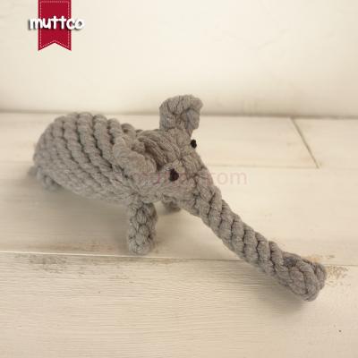 China 50pcs/lot Viable Wholesale Cute Elephant Dog Toy Cotton Rope Toy Dog Pet Toy DRT-002 for sale