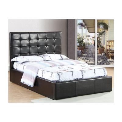 China (Size) hot sale simple design adjustable leather bed raise storage bed for sale