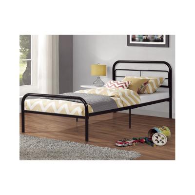 China (Size) 2020 Adjustable Metal Bed Frame For Living Room Fashion Single Wrought Iron Single for sale